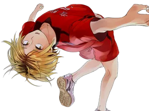 Kenma In Action Wallpaper