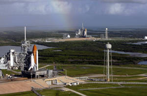 Kennedy Space Center Sts-125 Mission Wallpaper