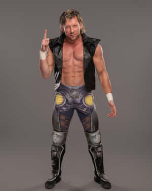 Kenny Omega Wrestling Attire Photoshoot Wallpaper