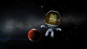 Kerbal Space Program Alien With Planet Wallpaper