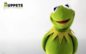 Kermit The Frog The Muppets Promo Poster Wallpaper