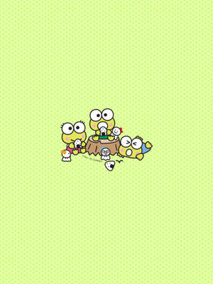 Keroppi's Family Wallpaper