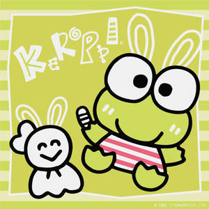 Keroppi With Friend Teru Teru Wallpaper