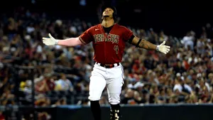 Ketel Marte Spreads Arms Wallpaper