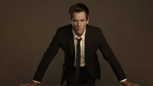 Kevin Bacon In Formal Attire Wallpaper