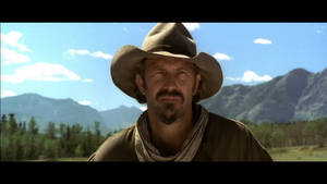 Kevin Costner Open Range Cowboy Wallpaper