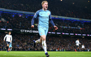 Kevin De Bruyne Manchester City Vs. Psg Wallpaper