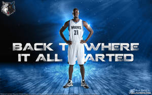 Kevin Garnett Back To Where It All Started Wallpaper