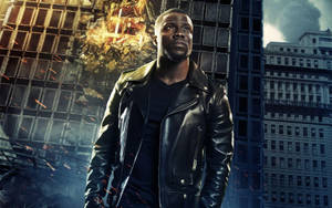 Kevin Hart In Action Wallpaper