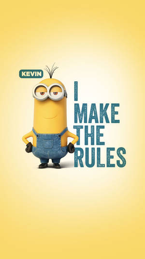 Kevin The Minion Quote Wallpaper