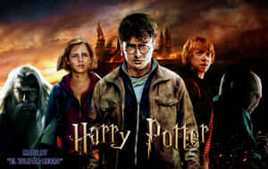 Keywords: Harry Potter, J.k. Rowling, Characters, Wizarding World, Magical Adventure, Hermione Granger, Ron Weasley, Professor Dumbledore Wallpaper