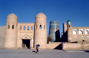 Khiva Towers And Minarets Wallpaper