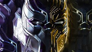 Killmonger Steel Mask Wallpaper