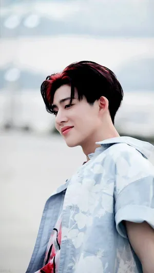 Kim Hanbin Two-toned Hair Wallpaper