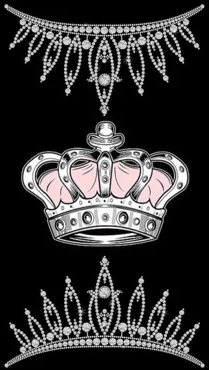King And Queen Crown And Tiara Wallpaper