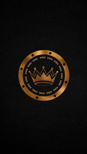 King Logo On Poker Chip Wallpaper