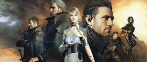 Kingslaive Final Fantasy Xv Poster Wallpaper