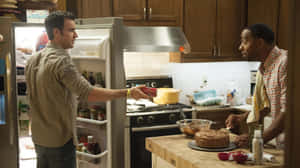 Kitchen Conversation T V Show Scene Wallpaper