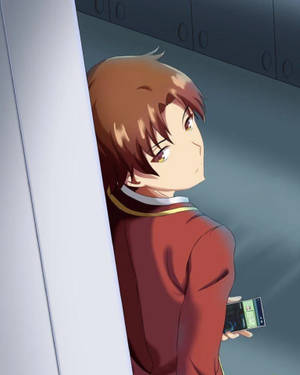 Kiyotaka Ayanokoji In School Locker Wallpaper