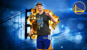 Klay Thompson Nba Champion Wallpaper