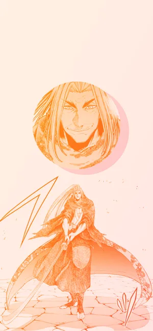 Kojiro Of The Record Of Ragnarok Takes A Stand Wallpaper