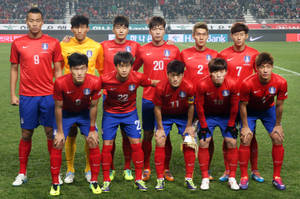 Korea Republic National Football Team Members Stadium Wallpaper