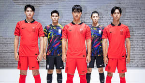 Korea Republic National Football Team Nike Uniform Wallpaper