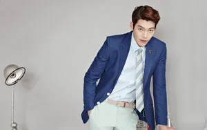 Korean Actor Kim Woo Bin Wallpaper