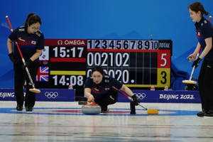 Korean Curling Team Wallpaper