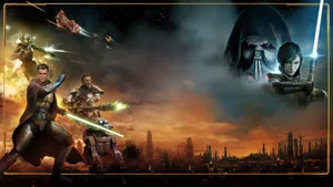 Kotor Battlefield Of The Galactic Civil War Wallpaper