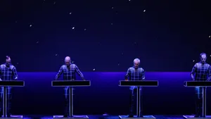 Kraftwerk's Trans-europe Concert Galaxy Wallpaper