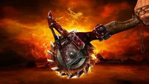 Krieg Unleashes His Weapon In Borderlands 3 Wallpaper