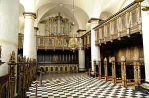 Kronborg Castle Golden Chapel Wallpaper