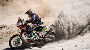 Ktm 4k Bike On Motocross Wallpaper