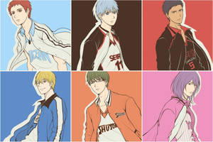 Kuroko No Basket Aesthetic Collage Wallpaper