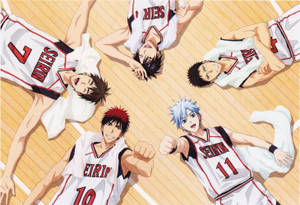 Kuroko No Basket Seirin Team Players Wallpaper