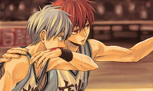 Kuroko No Basket Tetsuya With Akashi Wallpaper