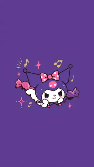 Kuromi The Musical Wallpaper
