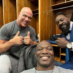 Kurt Angle Wwe Royal Rumble 2022 Wallpaper