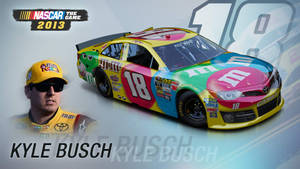 Kyle Busch Nascar Fanart Wallpaper