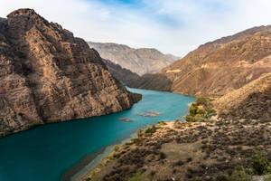 Kyrgyzstan Naryn River Wallpaper