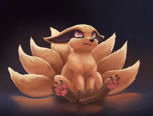 Kyuubi Nine Tailed Fox Wallpaper