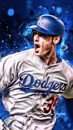 L.a. Dodgers Cody Bellinger Digital Art Wallpaper