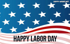 Labor Day American Flag Art Wallpaper
