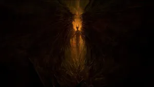 Lair Of The Black Devil Hd Wallpaper