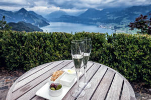 Lake Lucerne Switzerland Wallpaper