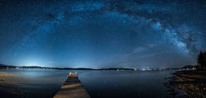 Lake Tahoe California Night Time Wallpaper