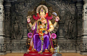 Lalbaugcha Raja Silver Temple Wallpaper