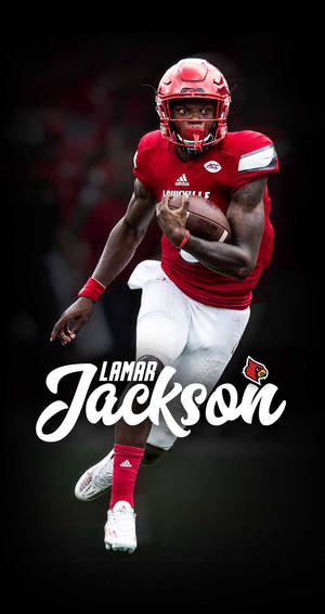 Lamar Jackson Nfl Quarter Back Wallpaper