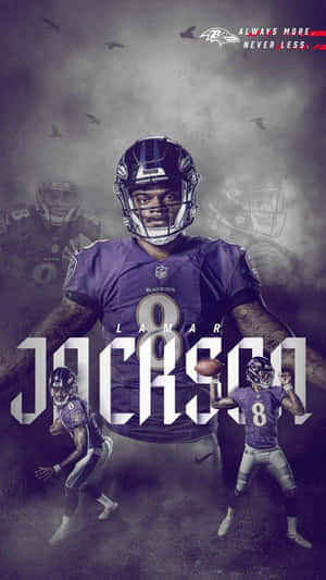 Lamar Jackson Of Baltimore Wallpaper